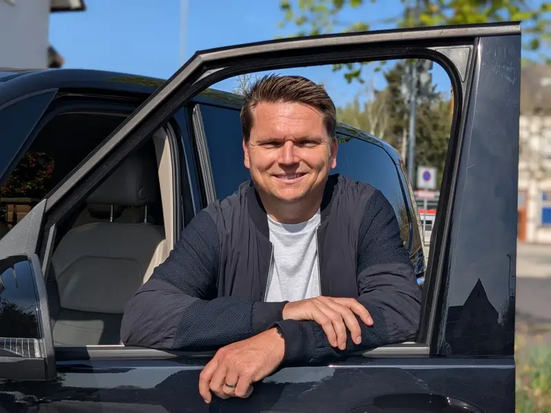 Christian Hoffmann — Inhaber und Fahrer bei Shuttle Service Hoffmann