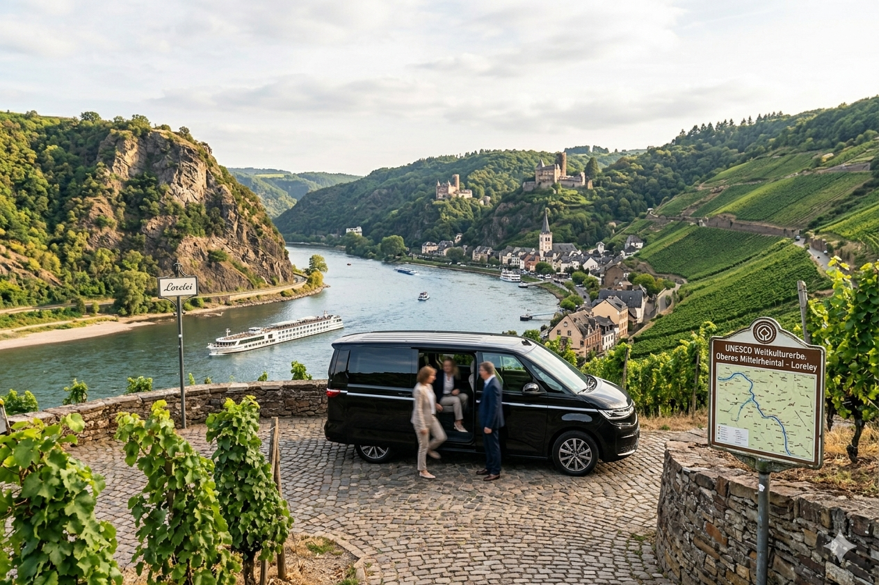 Die UNESCO-Welterbe Tour - Loreley & Weinberge